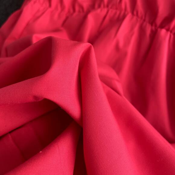 Abercrombie & Fitch Fluter Sleeve Tiered Dress M Pink - Picture 10 of 16